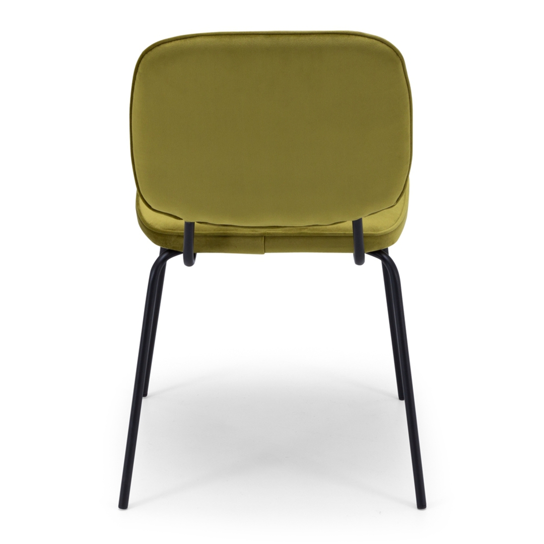 Clyde Dining Chair Meadow Velvet image 3
